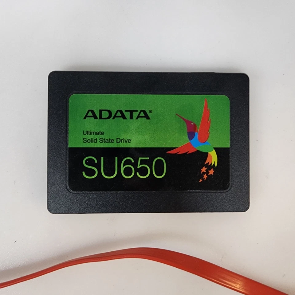 ADATA Ultimate 120GT2.5in SATA III Internal SSD SU650 Solid State Drive W Cable - Image 2 of 3