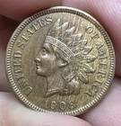 1908-S Indian Head Full Liberty No Reserve Key Date First San Francisco Cent!