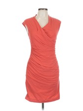 Mango Women Orange Cocktail Dress L