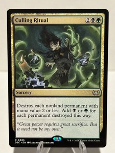 Mtg Culling Ritual | eBay