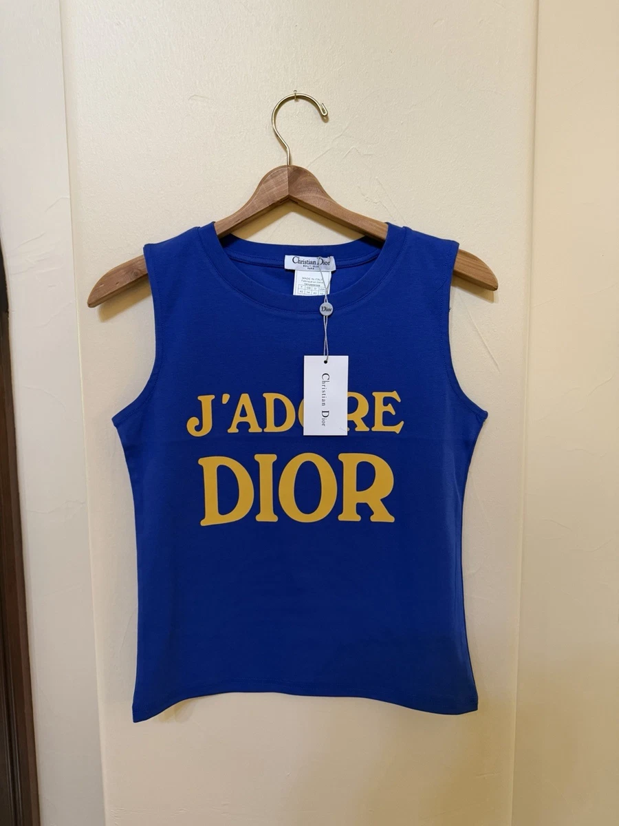 Dior Cotton Tank Tops for Women for sale | eBay
