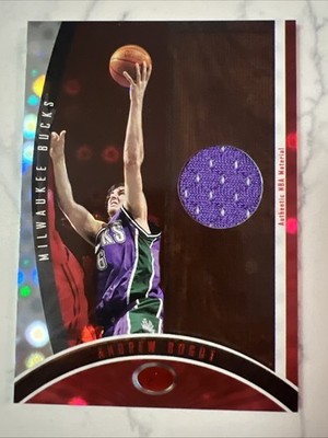 2006-07 Bowman Elevation Executive Level Relics #ELR-Andrew Bogut Jersey/49