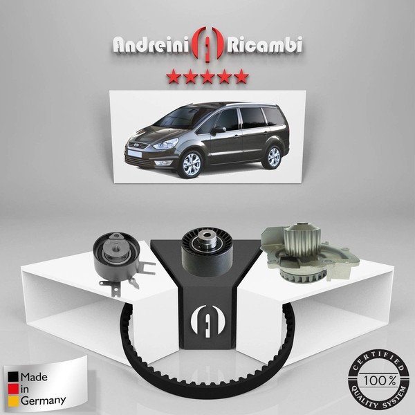 Verteilerkit + Wasserpumpe FüR Ford Galaxy Ii 2.0 Tdci 100KW 136PS 2011-image