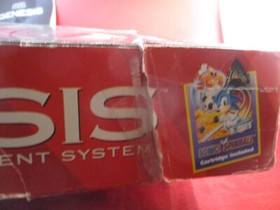 Sega Genesis Model 2 Console w/ Box Controller Cord Sonic Spinball System Manual