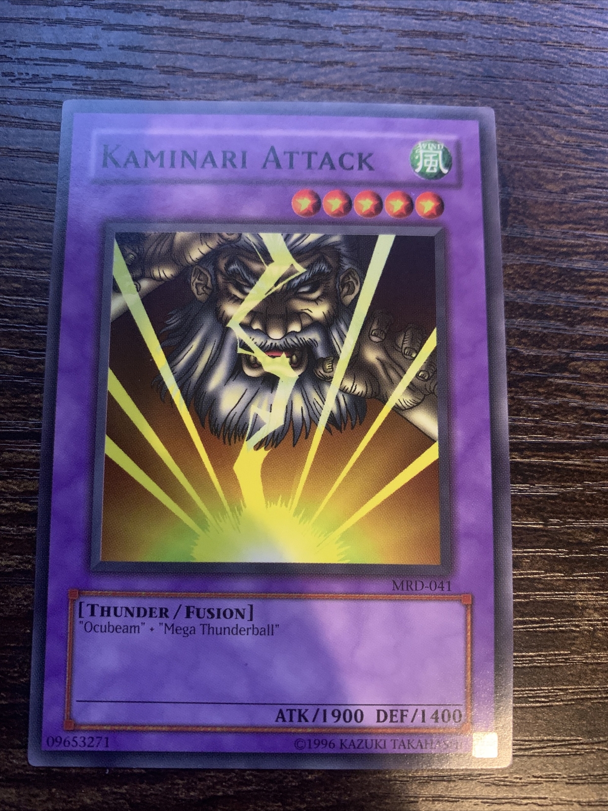 Yu-Gi-Oh! Trading Card - Kaminari Attack (OP12-EN019) - Common - Unlimited Edition