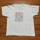 Vtg BSA Boy Scouts of America Forty Knots Shirt XL Screen Stars S/S Tee USA 80s