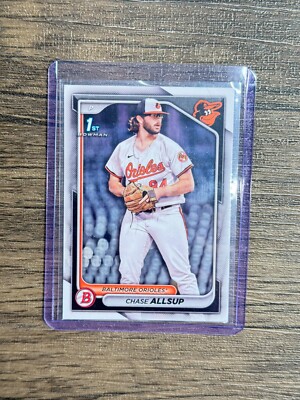 2024 Bowman Draft CHASE ALLSUP 1ST BOWMAN #BD-123 Orioles RC
