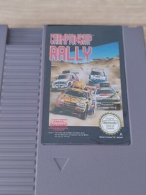 NES CHAMPIONSHIP RALLY  PAL EURO  OR NTSC JUST THE CART GAME ONLY
