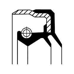 01029794B CORTECO Shaft Seal, differential for MERCEDES-BENZ,VW