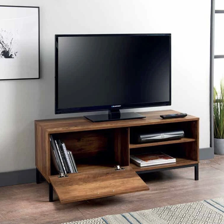 Modern TV Cabinet Stand Unit Media Storage Space Shelves Doors Drawer TV  Stand