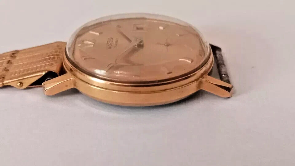 Reloj Vintage Chapado en Oro Vostok 17 Joyas URSS. Foto 3 de 4