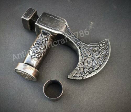 Walking Stick Handmade Solid Antique  Axe Walking… - image 3