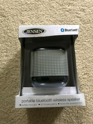jensen bluetooth portable wireless speaker