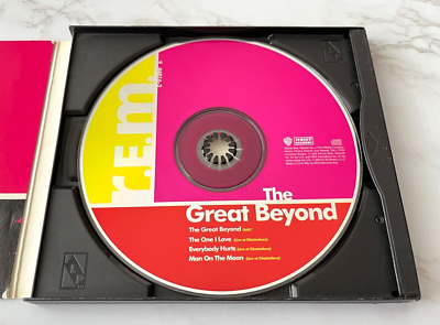 R.E.M. The Great Beyond CD Maxi Single 1999 Warner 9 44816-2 FLP