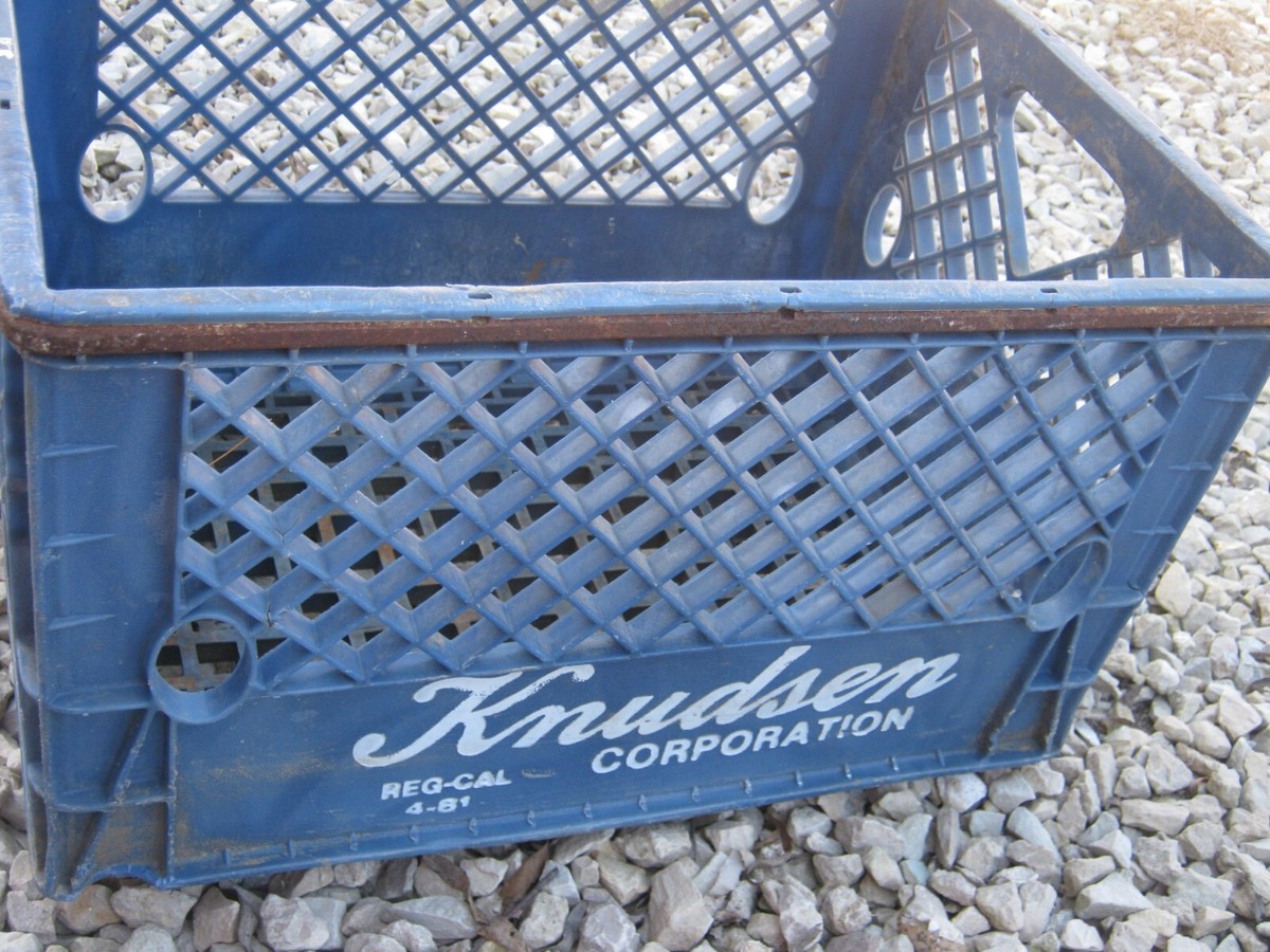 ビンテージ vintage l milk crate Antique Dairy Crate ISENECKER'S Rome NY 1963 Wooden Milk Box