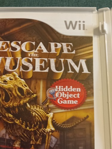 Escape the Museum Nintendo Wii 2009 Incluye Folleto Usado - Imagen 4 de 6