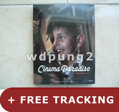 Cinema Paradiso BLU-RAY Director's Cut w/ Slipcover & Booklet