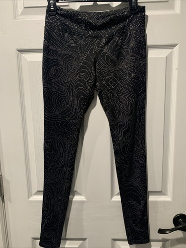 Small Leggings Black Dot Pattern 