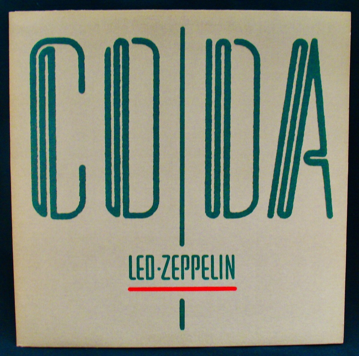 LED ZEPPELIN~CODA~Near Mint Album~SWAN SONG #90051-1~Jimmy Page