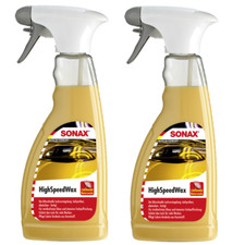 SONAX 02882000 HighSpeedWax Lackversiegelung Wachs Schneller Glanz 2X 500ml 