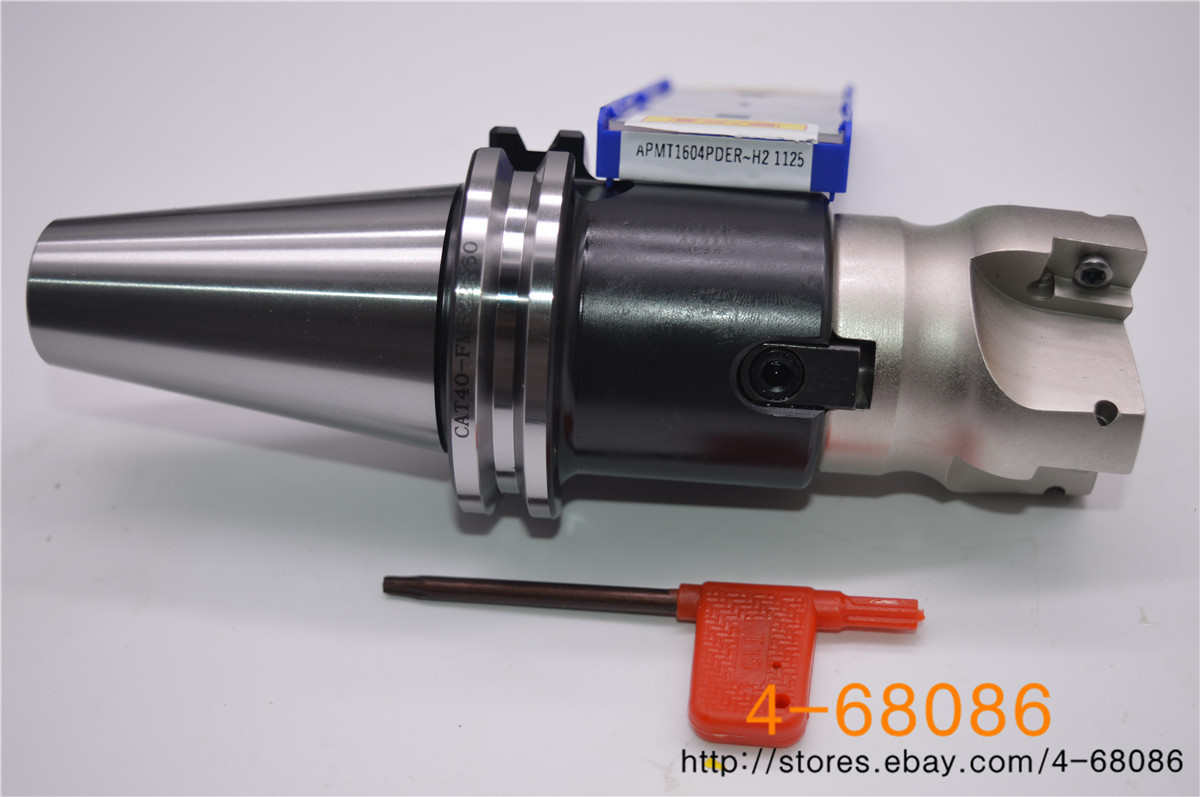 Fresa A 5 Flauti BAP 400R-50-22-5F Per Inserti APKT 1604 - Diametro 50mm, Alesaggio 22mm