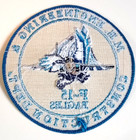 Rare 1980s M.H. Engineering & Construction Dept. F-15 Eagles Cloth Patch New NOS — photo 2