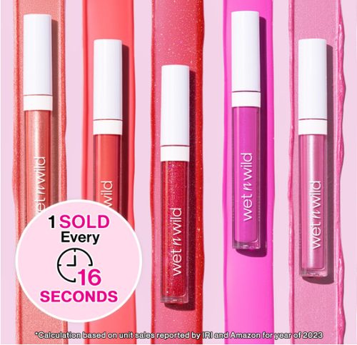 wet n wild MegaSlicks Lip Gloss, Ultra-Glossy, Vitamin-E Red Berried Treasure - Picture 2 of 5