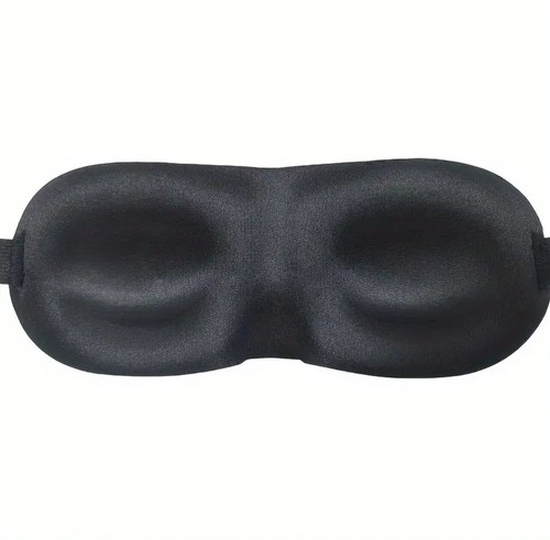 Soft Padded Sleep 3D Mask Eye Blackout Luxurious Blindfold Travel Eye Cover UK✅ - Picture 3 of 9