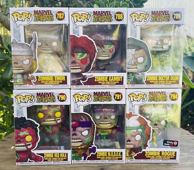 アメコミ funko pop Funko Pop! Marvel Zombies Bundle #787-791 and #794 Zombie Thor