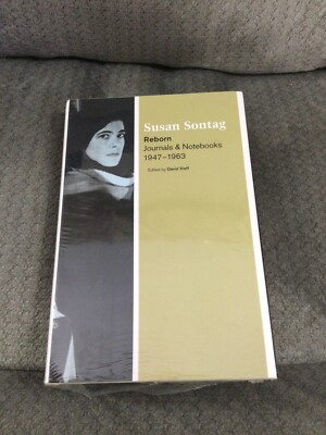 New Susan Sontag Reborn Journals & Notebooks 1947-1963, Edit By Rieff, Hardcover