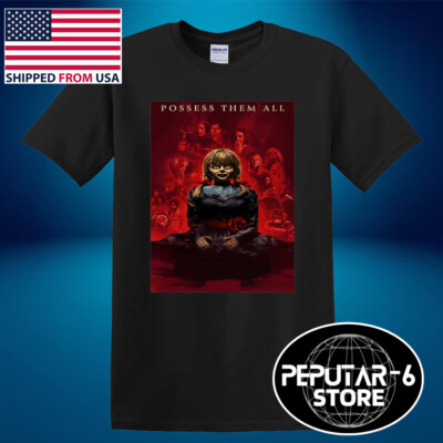 Annabelle Conjuring Horror Cult Movie Men's Black Size S-3XL | eBay