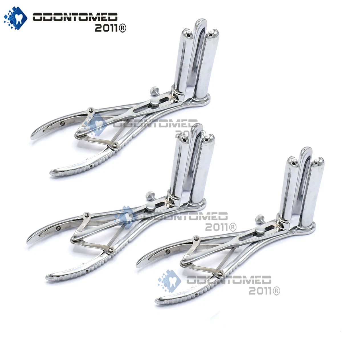 Mathieu 3-Prong Anal Speculum - Rectal Examination Dilation Instrument, Stainless Steel
