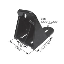 Hood Guide Bracket LH Kenworth M59516L  K2751516