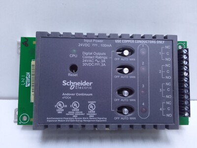 SCHNEIDER ELECTRIC ANDOVER CONTINUUM XPDO4