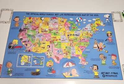 SNOOPY ＆ FRIENDS LIFE in the USA Japan Peanuts A4 & A5 Clear File Set - Snoopy & Woodstock : Life