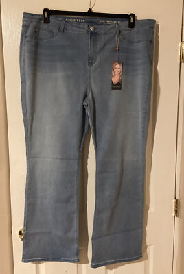Laurie Felt Regular Silky Denim Baby Bell Jeans w/ Fly Chambray 3X A301664 