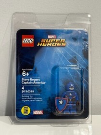 LEGO SDCC Steve Rogers Captain America NM to MINT 2016 Exclusive Marvel
