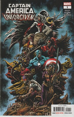 MARVEL COMICS CAPTAIN AMERICA UNFORGIVEN #1 JUNE 2023 1ST PRINT NM