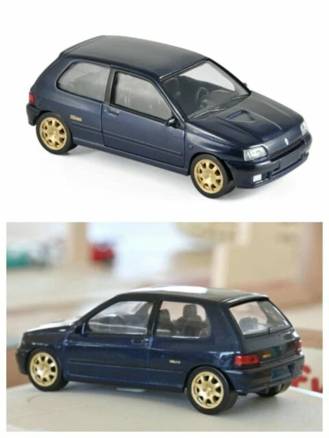 NOREV Renault Clio Williams 1993 Jet Car Echelle 1:43 Voiture Miniature - Bleue (517522)