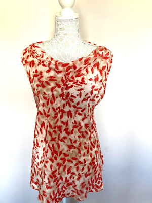 Noa Noa Silk blend Blouse Size M UK 12 EUR 38