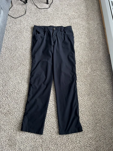 Lululemon Men 32 .5 ABC Pant Classic Navy Warpstreme Stretch 5 Pocket M5426S