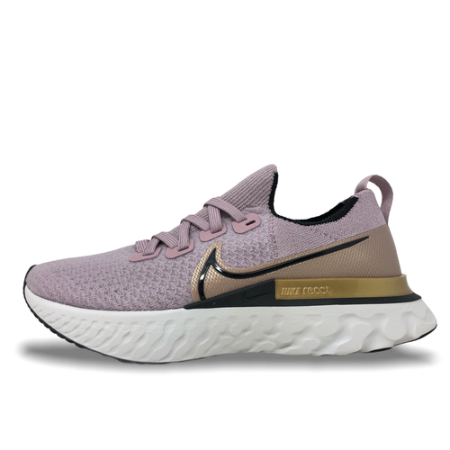 Womens Nike React Infinity Run Flyknit Running Shoes Plum Fog CD4372 500 NEW | eBay