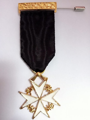 Neuer hochwertiger Freimaurer Ritter von Malta Brustschmuck