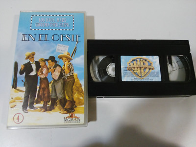 Los Hermanos Marx IN / Auf / Im el Western Groucho chico Harpo VHS Tape Spanisch