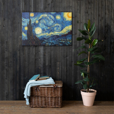 Starry Night - Vincent van Gogh - Canvas Print