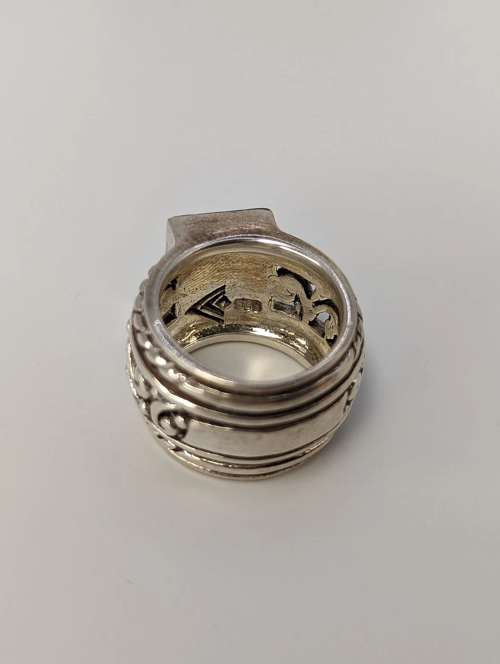 Silpada Black Onyx Bracelet AND Filigree Onyx Ring, Size 7 Rare HTF - Image 3 of 4