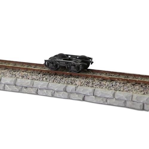 12pcs Model Railway HO Scale 1:87 POM Bogies with 36" Plastic Wheels HP2387 - Picture 6 of 6