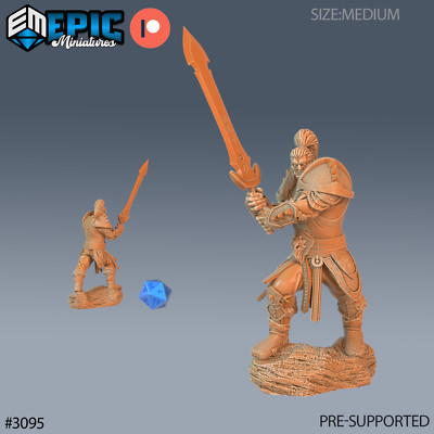 Orc Paladins by Epic Miniatures | DND | D&D | Miniature | RPG | Set |