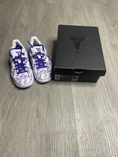 Zapato de baloncesto Nike Kobe 8 Court púrpura PS talla 11c púrpura FN0267-101