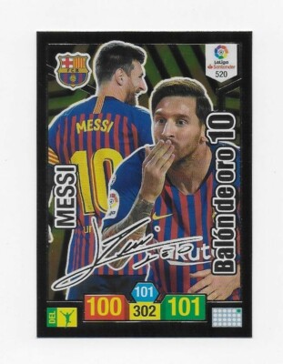 Barcelona Botin De Oro 2019 #520 MESSI BARCELONA), BALON DE ORO 10